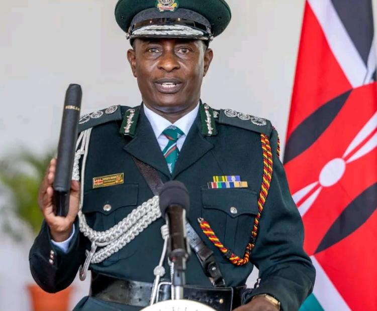 Swearing in of the Commissioner General of Prisons at State House, Nairobi